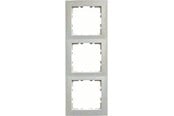 Switch-enheter - Berker Frame 3gang s1 polar white matt - 10139909