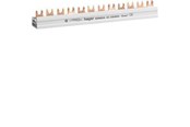 Komponenter för switchboxar och skåp - Hager Insulated busbar 4p fork 10mm2 8m - KDN463E