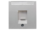 Switch-enheter - Berker Centre plate with dust protection polar white - 11701909