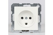 Switch-enheter - Berker Socket outlet danish version s/b polar white - 6647761909