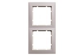 Switch-enheter - Berker Frame 2gang berker s1 polar white - 10129909