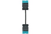 Kablar och ledningar - Wieland Gst18i5 cable male/female hf cpr: eca 1.5mm2 blue l=7m - 92.257.7060.9