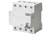 Komponenter för switchboxar och skåp - Siemens Rccb 4-polet type a 63a 300 ma 400vac selektive - 5SV3646-8
