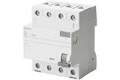 Komponenter för switchboxar och skåp - Siemens Rccb 4-polet type a 40a 30 ma 400vac korttidsforsinket - 5SV3344-6KK01
