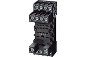 Komponenter för switchboxar och skåp - Siemens Plug-in base for pt-relay lzs:pt78742 - LZS:PT78742