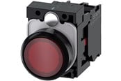 Tryckknappar och signalenheter - Siemens Illuminated pushbutton red - 3SU1102-0AB20-1CA0
