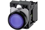 Tryckknappar och signalenheter - Siemens Illuminated pushbutton blue - 3SU1102-0AB50-1BA0