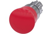 Tryckknappar och signalenheter - Siemens Em stop mushroom pushbutton 40mm red - 3SU1050-1HB20-0AA0