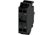 Tryckknappar och signalenheter - Siemens Contact module with 1 contact element 1 no spring-type terminal for front plate mounting - 3SU1400-1AA10-3BA0