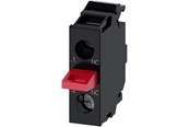 Tryckknappar och signalenheter - Siemens Contact module with 1 contact element 1 nc screw 3su1400-2aa10-1ca0 - 3SU1400-2AA10-1CA0