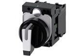 Tryckknappar och signalenheter - Siemens Selector switch i-o-ii black white - 3SU1100-2BL60-1NA0