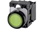 Tryckknappar och signalenheter - Siemens Illuminated pushbutton green - 3SU1102-0AB40-1BA0