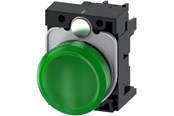 Tryckknappar och signalenheter - Siemens Indicator light green - 3SU1102-6AA40-1AA0