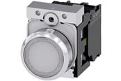 Tryckknappar och signalenheter - Siemens Illuminated pushbutton white - 3SU1152-0AB60-1BA0