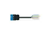 Kablar och ledningar - Winsta Connecting cable 1m hf eca plug/open-ended blue - 771-9985/216-101