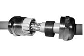 Anslutande utrustning - SIB Cable gland brass - C5232200