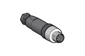 Sensorteknik - TELEMECANIQUE SENSORS Plug m12 5 pol male straight metal - XZCC12MDM50B