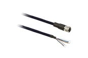 Maskinsäkerhet - TELEMECANIQUE SENSORS M12 connector female straight 5poles 25m pre-wired - XZCP1164L25