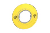 Tryckknappar och signalenheter - Schneider Electric 3d estop legend plate without tex - ZBY9121