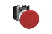 Tryckknappar och signalenheter - Schneider Electric Harmony emergency stop complete with ø40 mm toad head in red with push / turn function and 2xnc xb4bs8444 - XB4BS8444