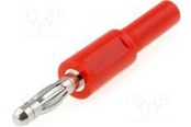 Instrument - Elma Instruments Banana plug adapter - ada ø4/4mm red 1057 - 5706445321278