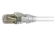 Koppar kablage - Netconnect Patchcord cat6a s/ftp lszh 25m white - NPC6ASZDB-WT025M