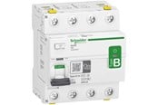Komponenter för switchboxar och skåp - Schneider Electric Acti9 rccb earth leakage protection 4p 63a 300ma b-class-si super immun ac/dc for inst with 3p speed drive and inverter due to dc current - A9Z64463