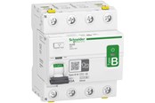 Komponenter för switchboxar och skåp - Schneider Electric Acti9 rccb earth leakage protection 4p 63a 30ma b-class-si super immun ac/dc for inst with 3p speed drive and inverter due to dc current - A9Z61463