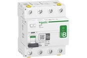 Komponenter för switchboxar och skåp - Schneider Electric Acti9 rccb earth leakage protection 4p 40a 30ma b-class-si super immun ac/dc for inst with 3p speed drive and inverter due to dc current - A9Z61440