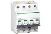 Komponenter för switchboxar och skåp - Schneider Electric Acti9 ic60n 3p-n 63a dobbelt terminal c-karakteristik 6/10ka 230v b:72 mm - A9F04763