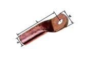 Anslutande utrustning - Elpress Din 46235 cu cable lug kr240-12din-n 240mm2 m12 - 3404-094500