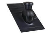 Tak och fasad - Easy Flex Roofing Sabetoflex roof hood 5-45° ø160 black pib - UN111600545