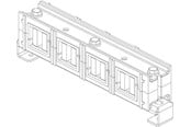 Switchboxar och skåp - Cubic Busbar holder complete s2000/s2000hd - 0142-0000