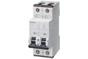 Komponenter för switchboxar och skåp - Siemens Circuit breaker 10ka 2pol c6 5sy4206-7 - 5SY4206-7