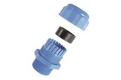 Anslutande utrustning - SIB Atex cable gland m20 blue (ex i) polyamide ø10-14 - F7422000E
