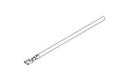Switchboxar och skåp - Tabula Wire 6mm grey l=480mm - 220E5150