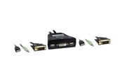 KVM switch - Inter-Tech KVM-LS-21DA - DVI / USB / Audio - 88887188