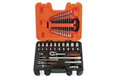 Verktyg - BAHCO socket set 1/4"-1/2" 41 pcs - S410