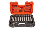 Verktyg - BAHCO Sg30 socket set 3/8 std+deep - S330L