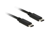 USB-kabel - DeLOCK USB-C cable - USB-C to USB-C - 1 m - 83673