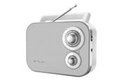DAB, Nätverk & Klockradio - NEW-ONE Muse - FM/MW - Vit - M-051 RW