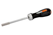 Handverktyg  - BAHCO Ratcheting screwdriver bits incl. ph 1 ph 2 pz 1 pz 2 slotted 4.5 and 5.5 - 808050