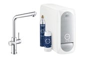 Mixerkranar och beslag - Grohe GROHE Blue Home, L-pip Startkit <br/>Trådlöst uppkopplad, Krom - 31454001