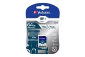 Flashram & USB Flash Drives - Verbatim Pro SD 64GB - 47022
