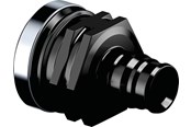 PEX-system - Uponor q&e adapter female thread ppsu black 20 mm x 34 - 1042331