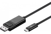 Displaykabel - Pro USB-C - Displayport  - Black - 1.2m - USBC-DP-1.2-B