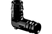 PEX-system - Uponor q&e elbow 90° ppsu black 16 mm - 1008679