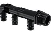 PEX-system - Uponor q&e manifold male thread ppsu black 4 x 16 mm - 1008715