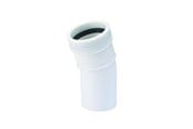 Dräneringsprodukter - Wavin Wafix pp bend 15° x 50 mm white - 1440310
