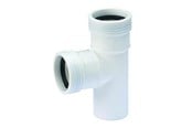 Dräneringsprodukter - Wavin Wafix pp branch 88.5° ø50 x ø50 mm white - 1440412